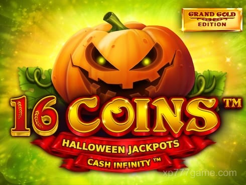 16 Coins Grand Gold Edition Halloween Jackpots Game Image